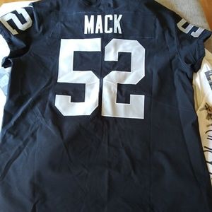Khalil Mack from the Oakland Raiders jersey